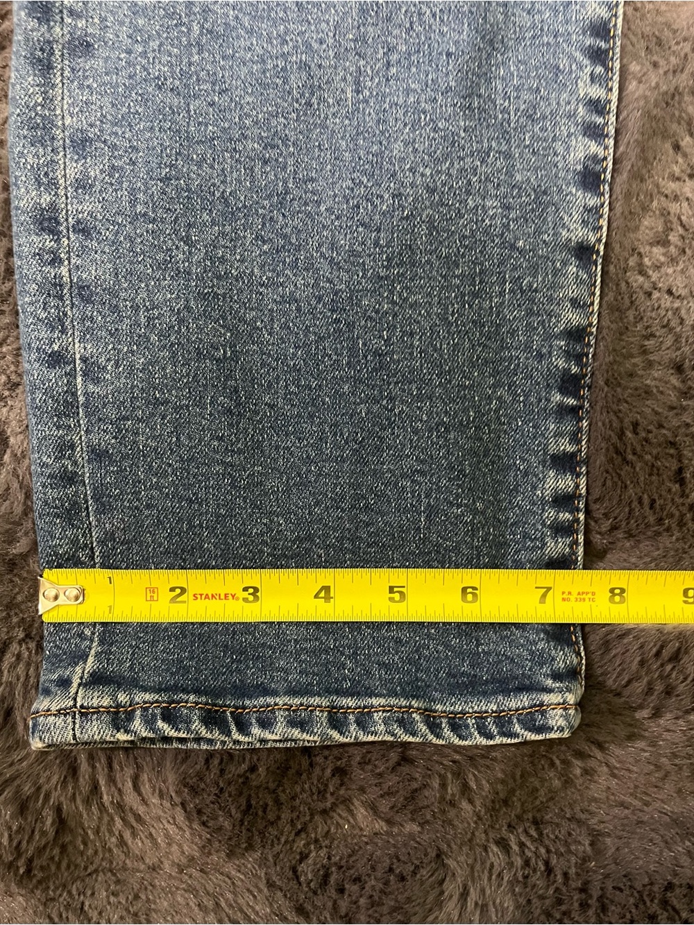 Levi’s Women Wedge Straight Stretch Jeans Cotton Blend size 31/28 Blue - Picture 13 of 16